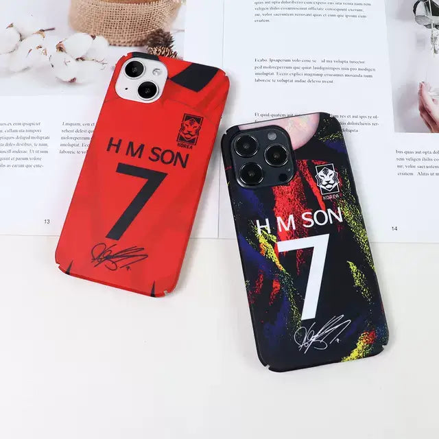 South Korea 2022 H M SON#7 Jersey iPhone Case