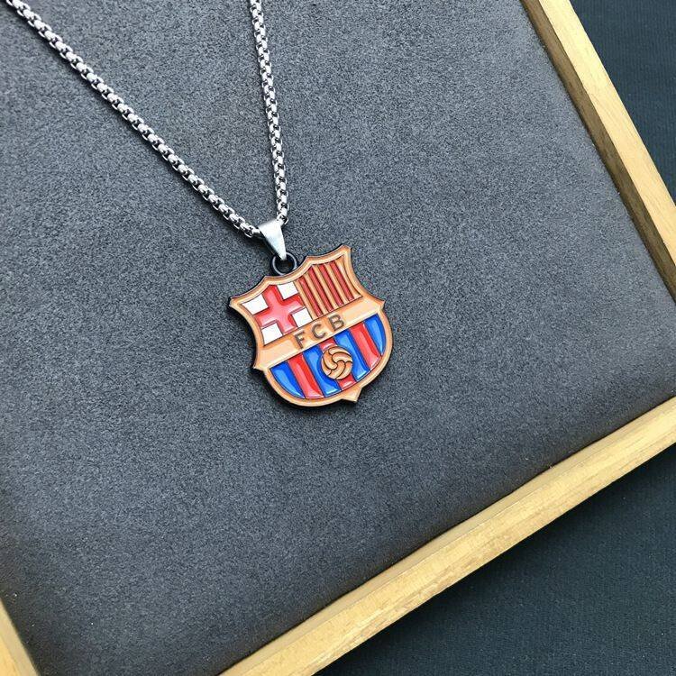 Soccer Club Double-sided Color Necklace