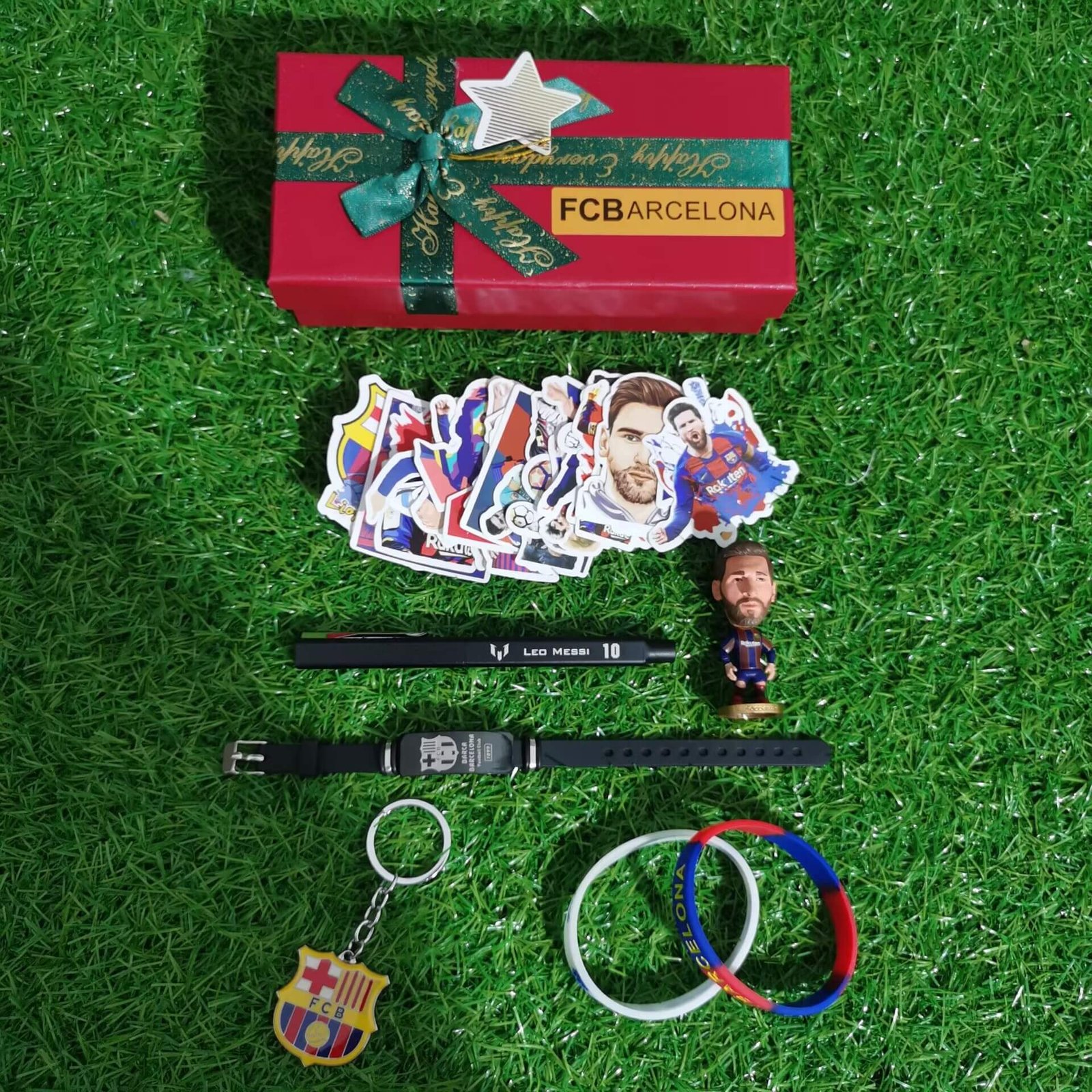 Christmas Barcelona Messi Mini Gift Bundle