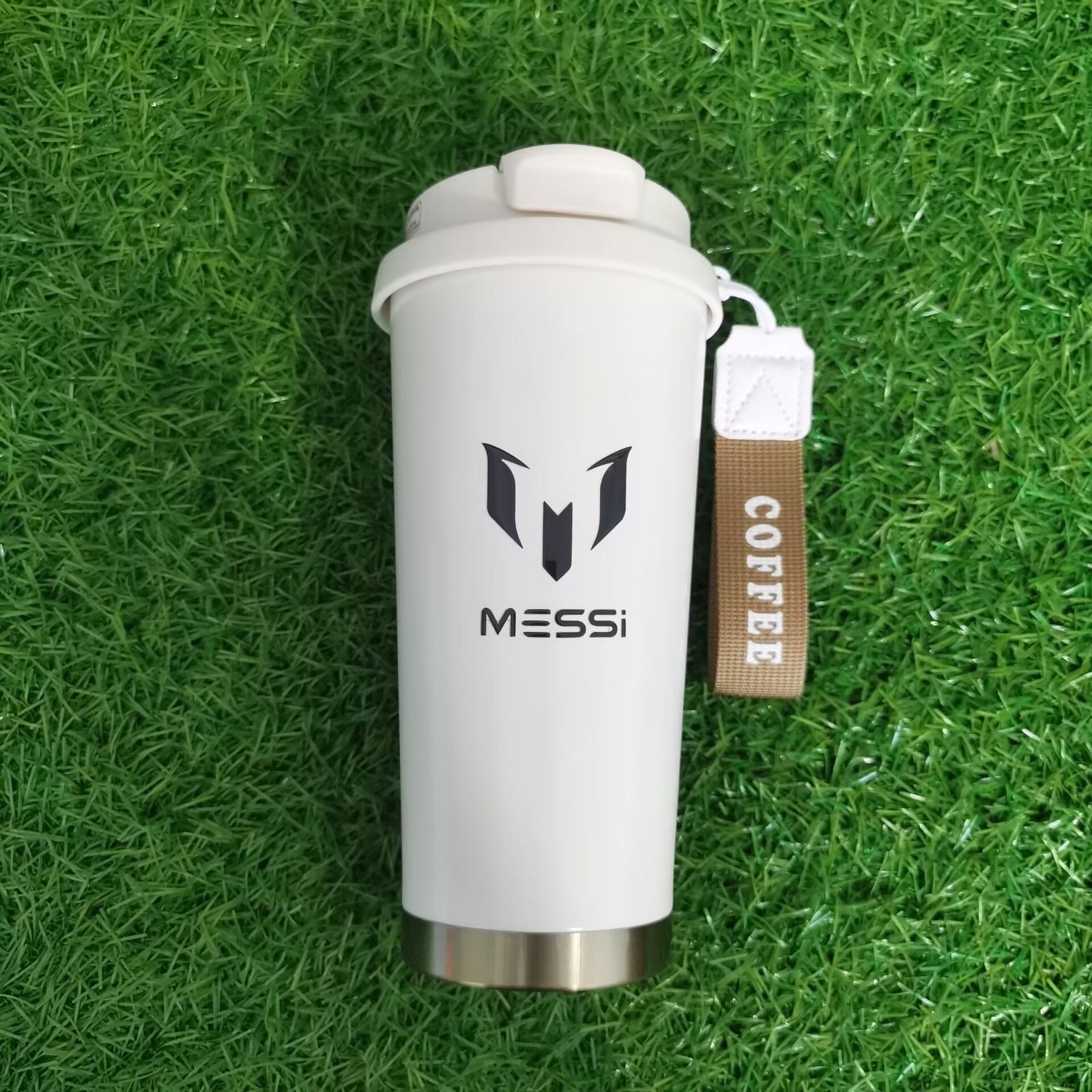 Messi Large Capacity Coffee Thermos Cup