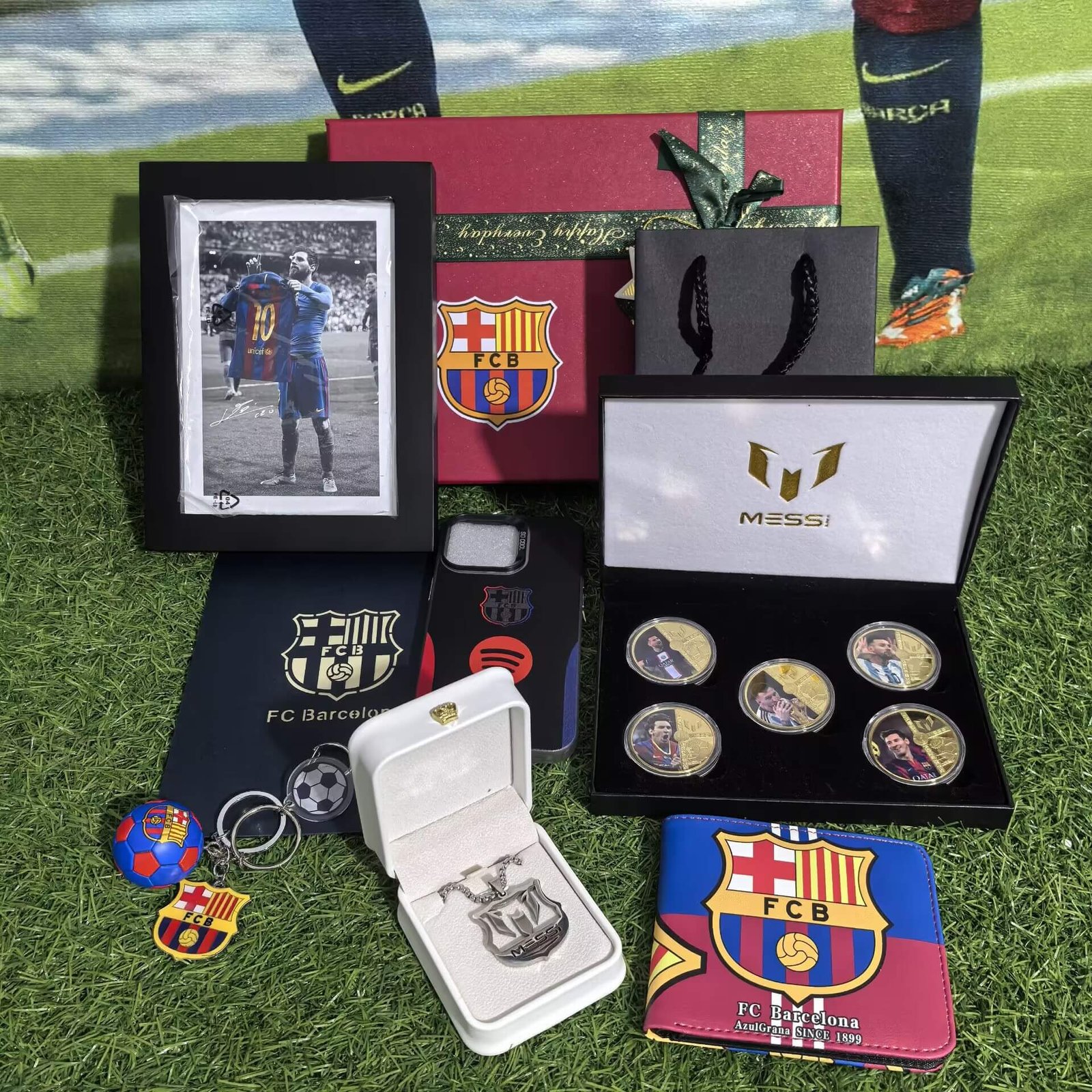 Barcelona Messi Christmas Gift Bundle